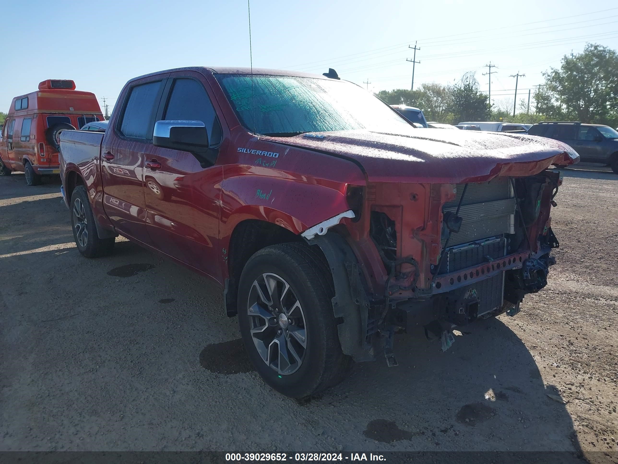 CHEVROLET SILVERADO 2022 3gcpacet1ng603168