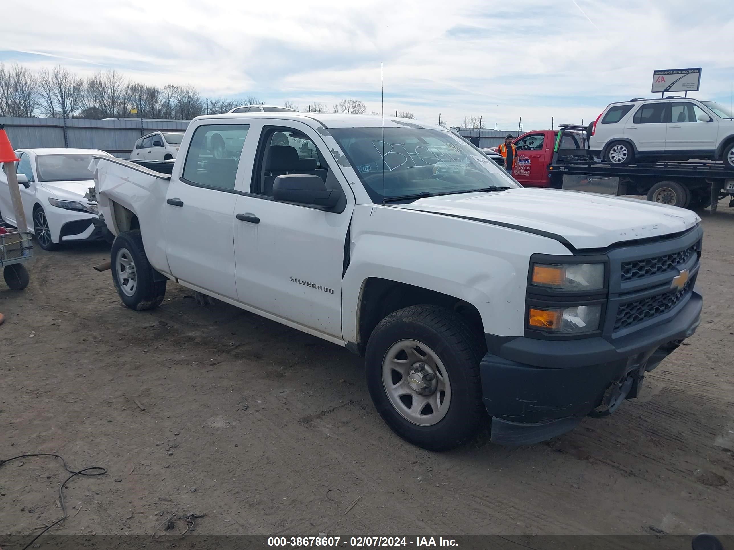 CHEVROLET SILVERADO 2015 3gcpcpeh9fg307829