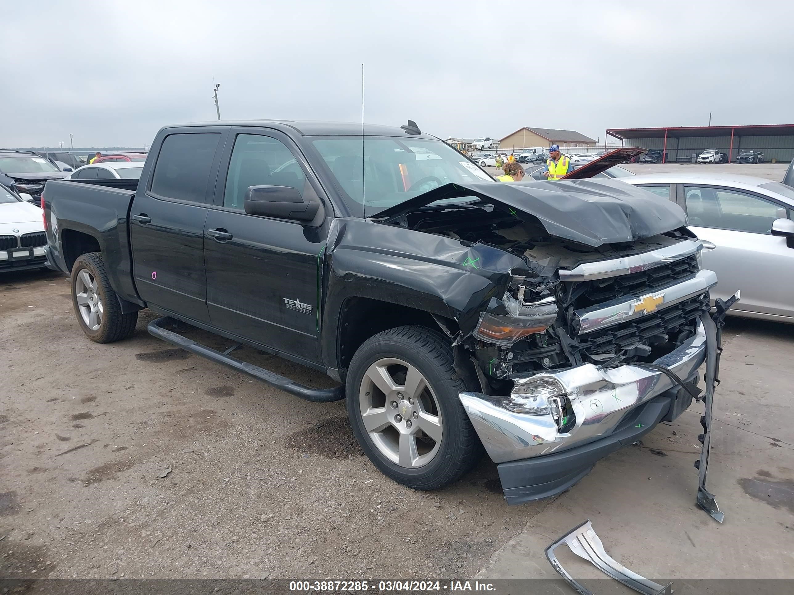 CHEVROLET SILVERADO 2018 3gcpcrec2jg163551