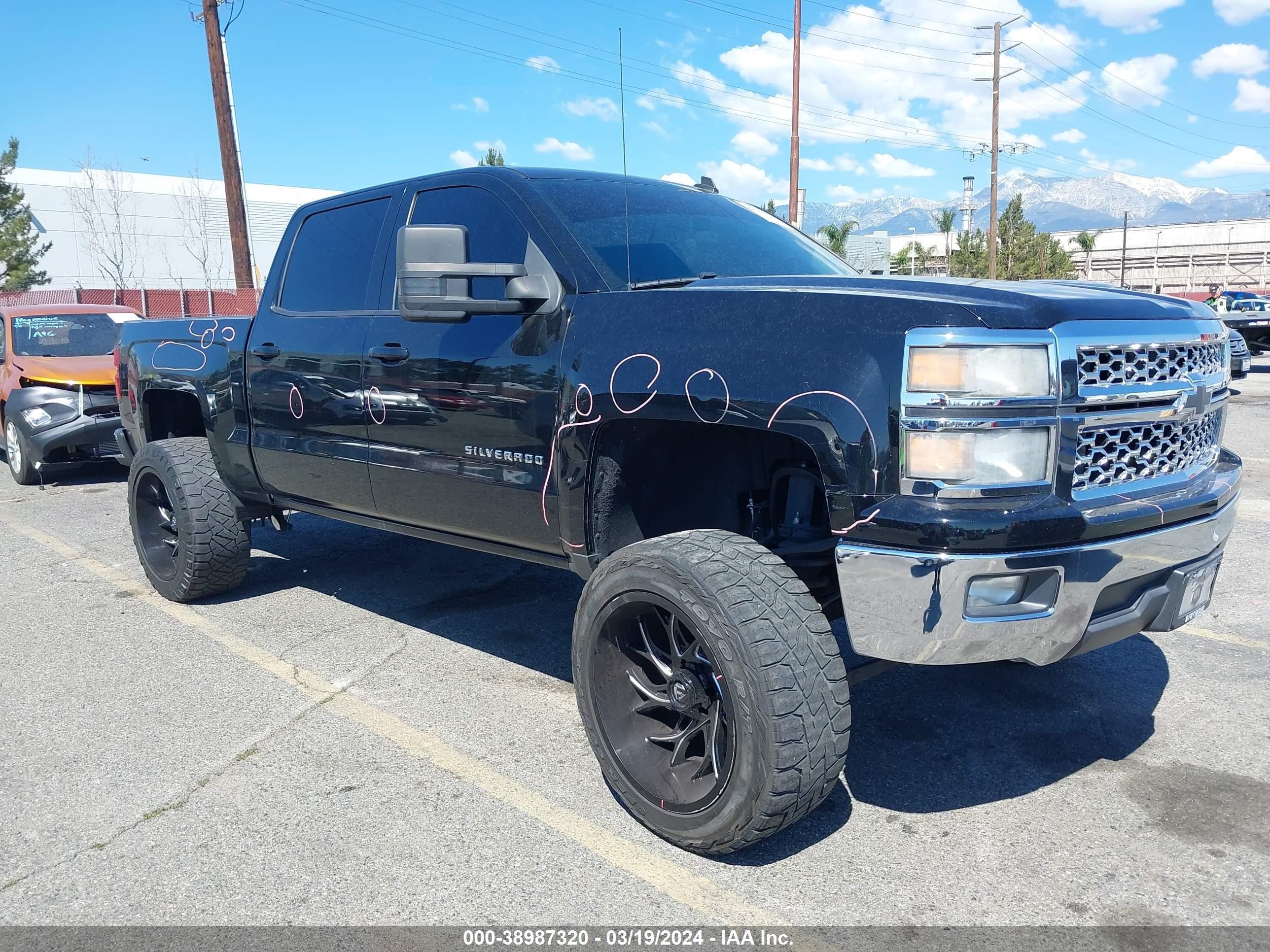 CHEVROLET SILVERADO 2014 3gcpcrec5eg555056