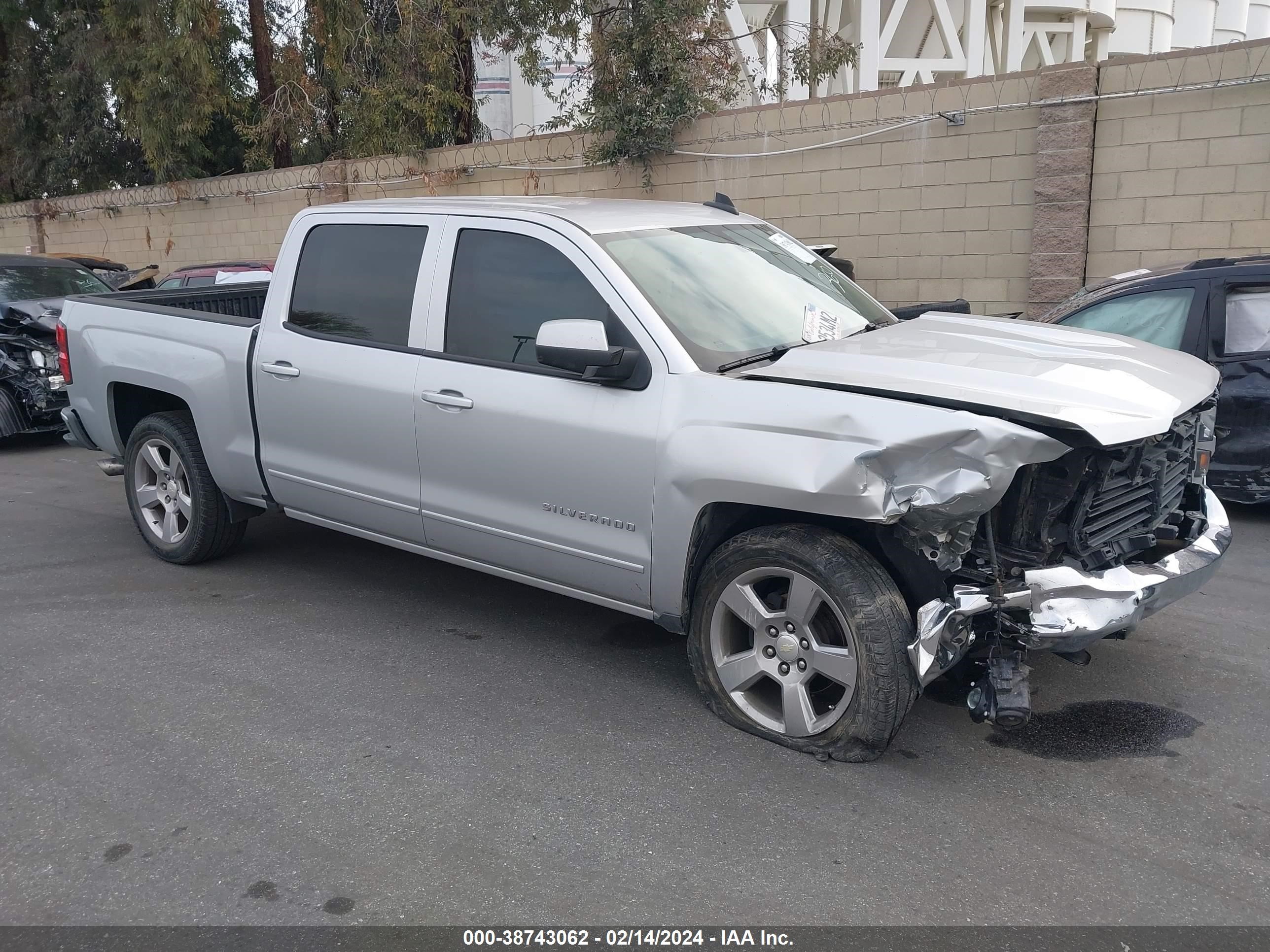 CHEVROLET SILVERADO 2018 3gcpcrec5jg313605