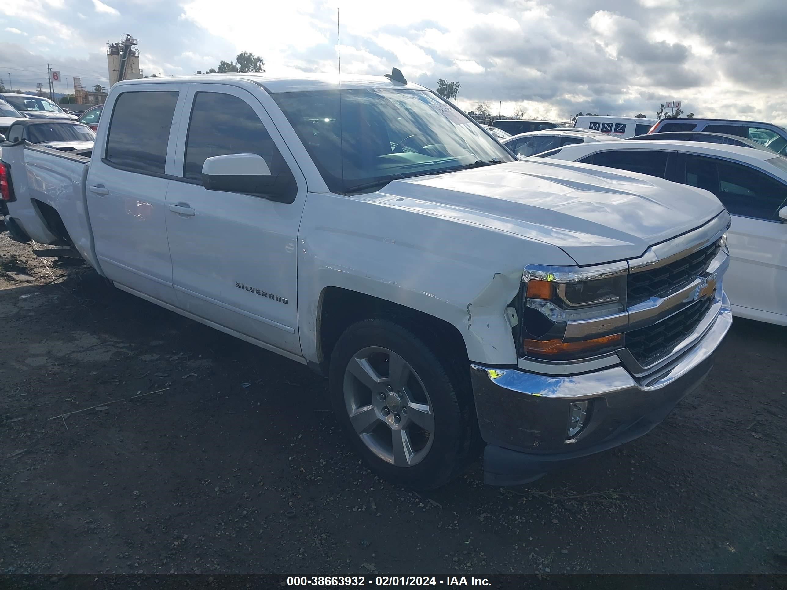 CHEVROLET SILVERADO 2018 3gcpcrec6jg517944