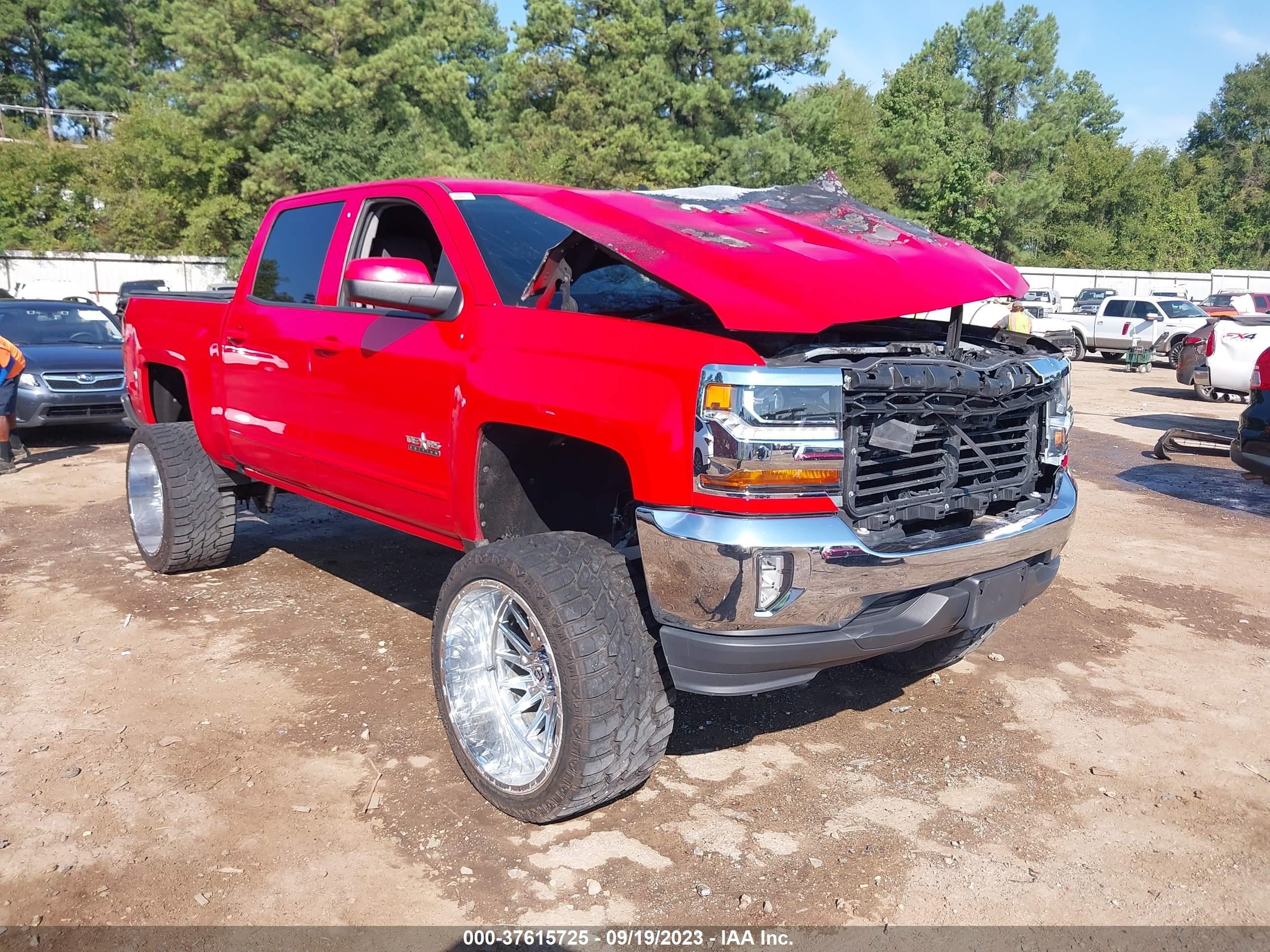 CHEVROLET SILVERADO 2018 3gcpcrec6jg612620