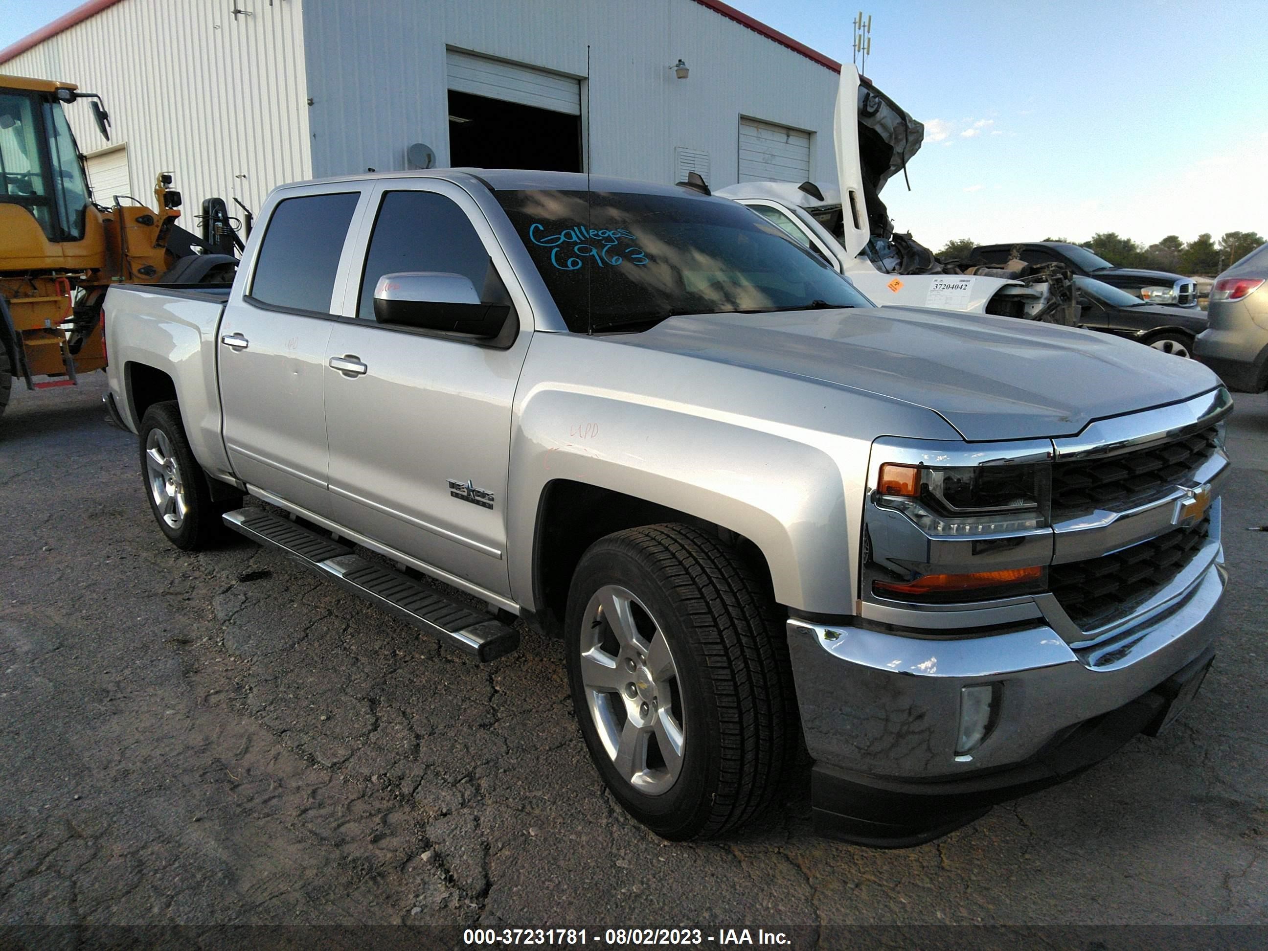 CHEVROLET SILVERADO 2017 3gcpcrec7hg486679