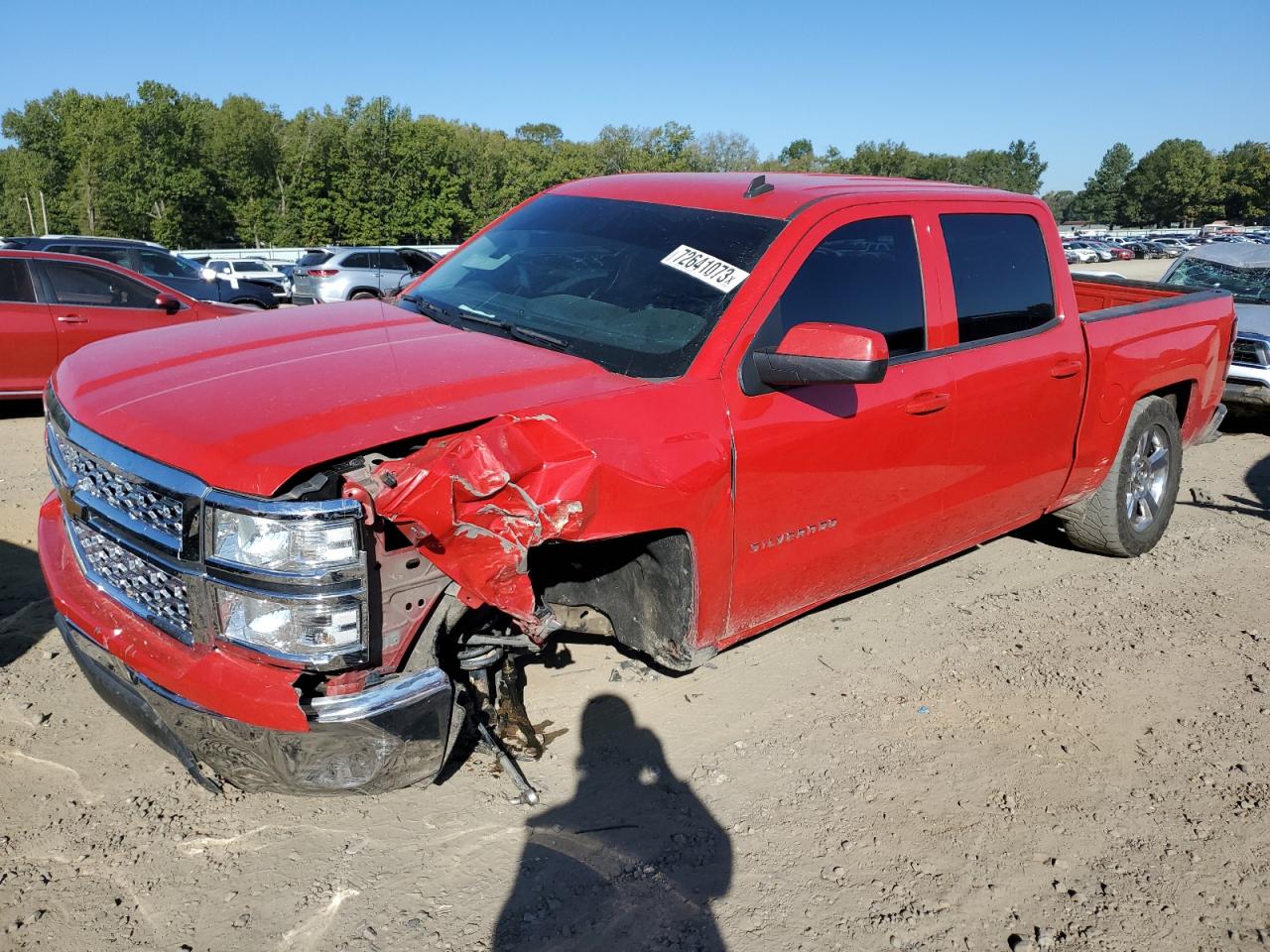 CHEVROLET SILVERADO 2014 3gcpcrec9eg220639