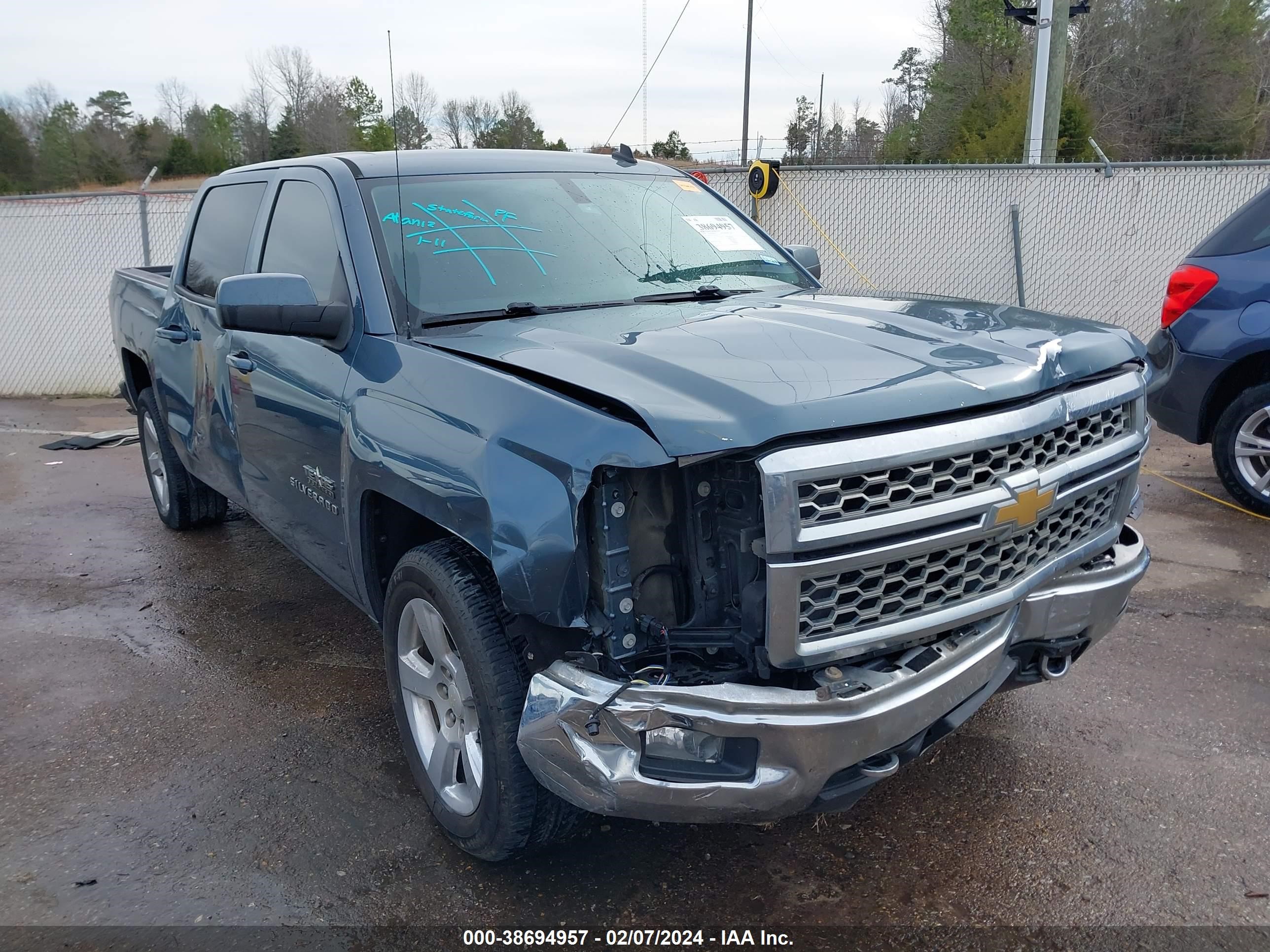 CHEVROLET SILVERADO 2014 3gcpcrecxeg151122