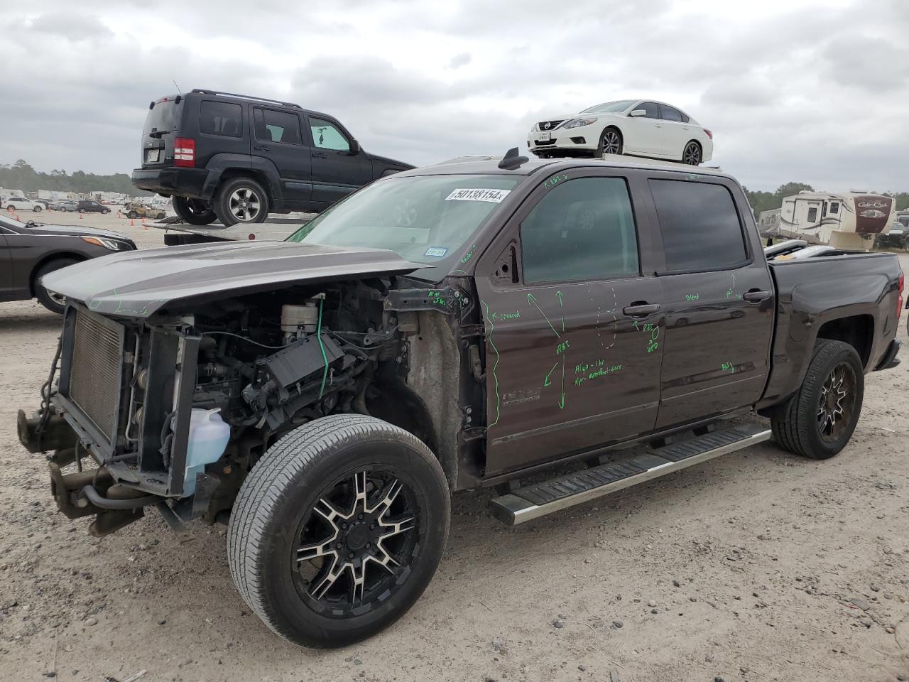 CHEVROLET SILVERADO 2016 3gcpcrecxgg292680