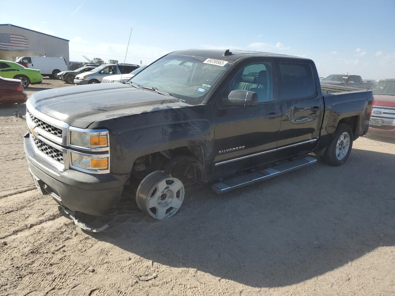 CHEVROLET SILVERADO 2014 3gcpcreh1eg534345