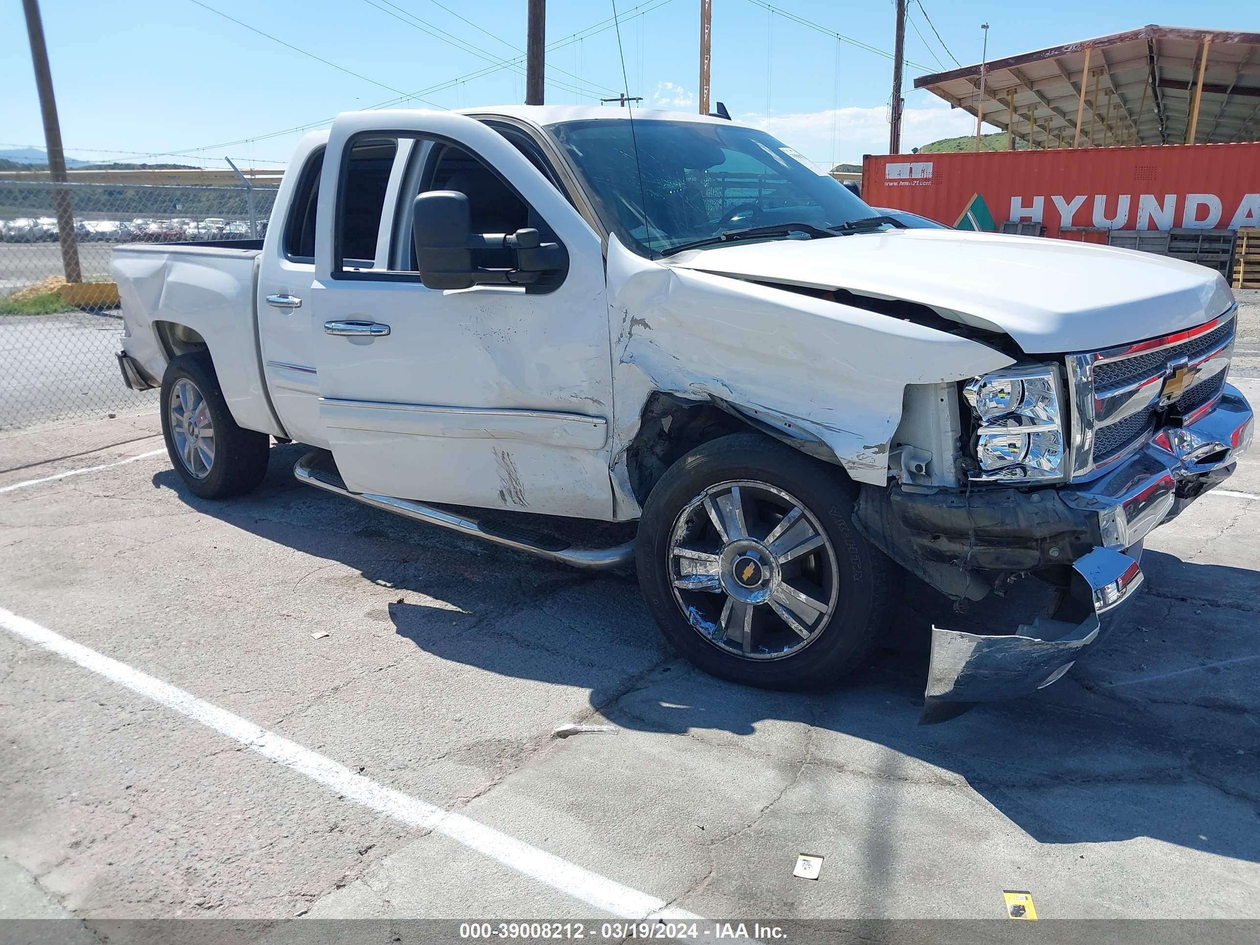 CHEVROLET SILVERADO 2013 3gcpcse01dg100233