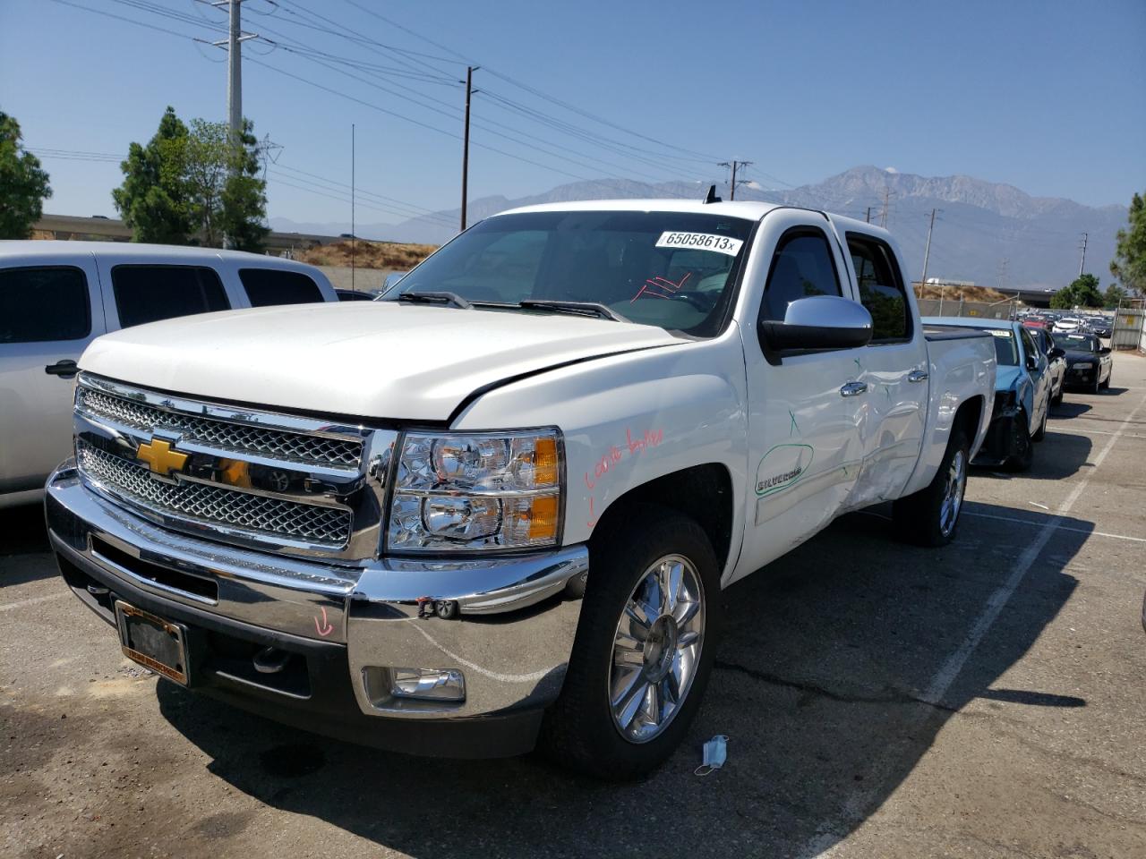 CHEVROLET SILVERADO 2013 3gcpcse01dg136326