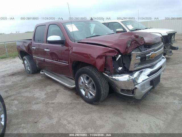 CHEVROLET SILVERADO 1500 2013 3gcpcse01dg191021