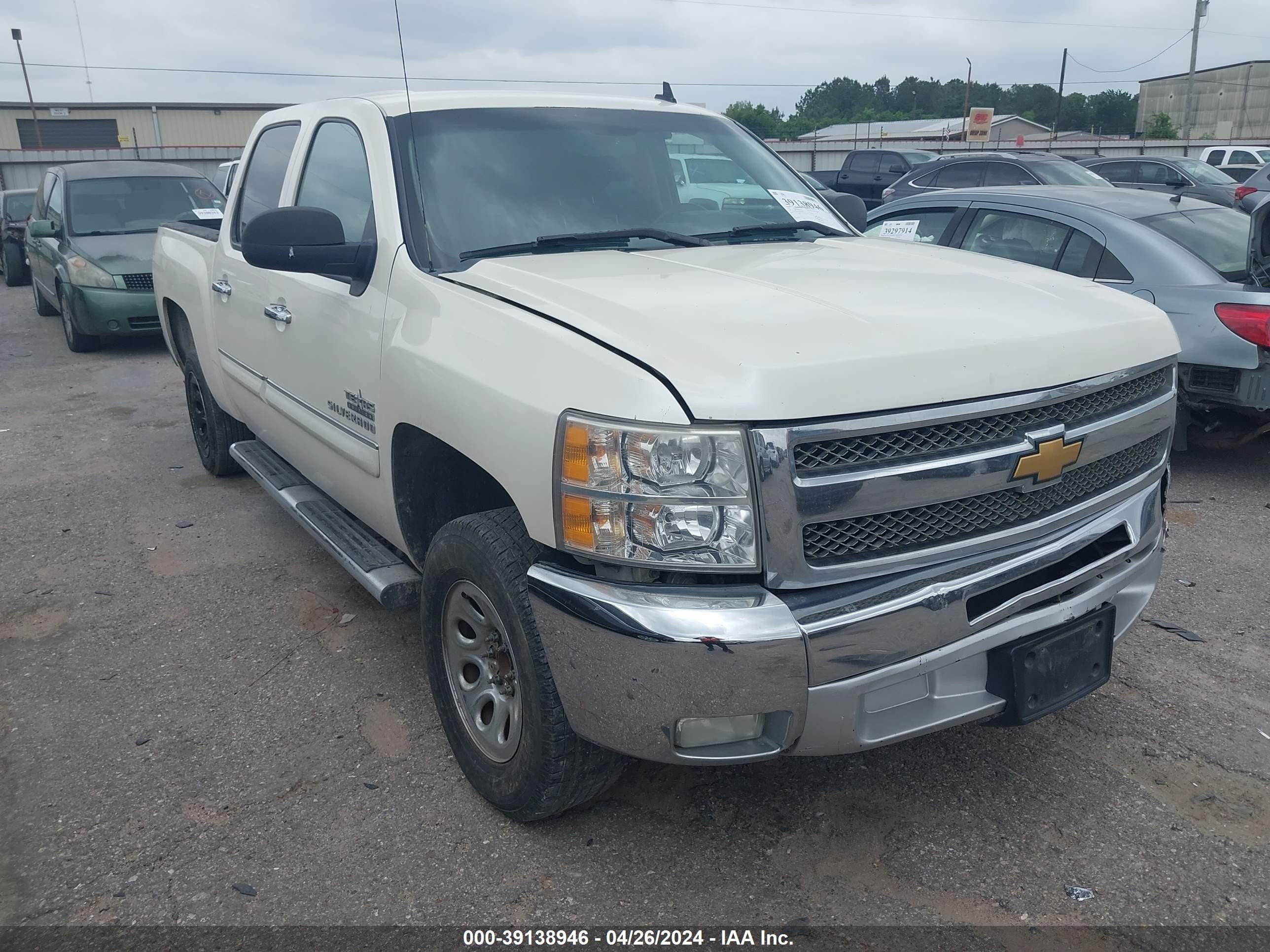 CHEVROLET SILVERADO 2013 3gcpcse02dg322649