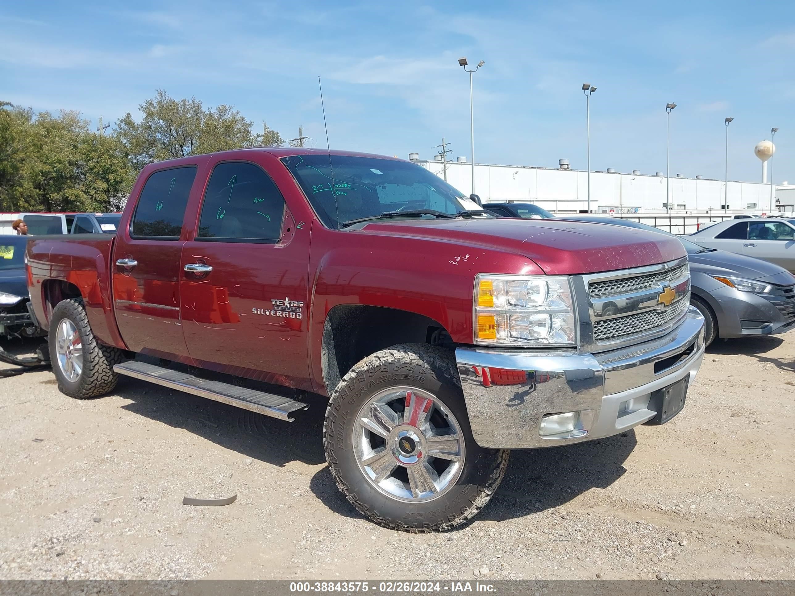 CHEVROLET SILVERADO 2013 3gcpcse06dg217712