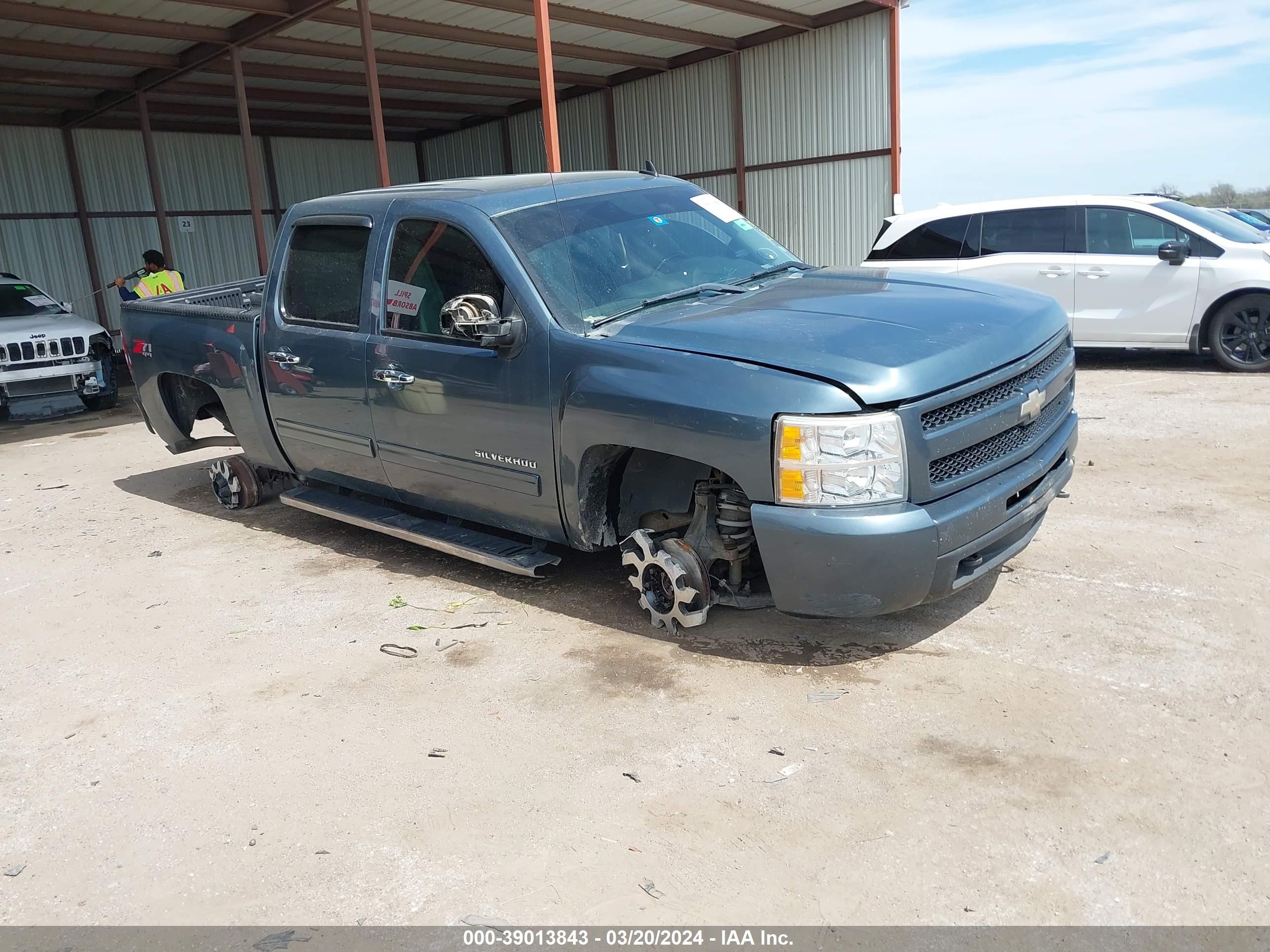 CHEVROLET SILVERADO 2013 3gcpkse71dg104301