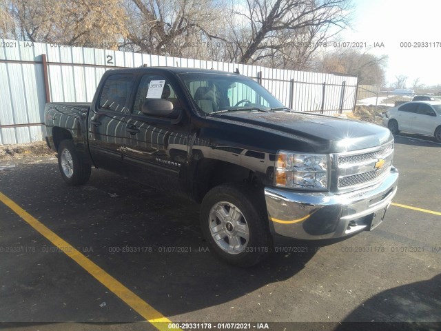 CHEVROLET SILVERADO 1500 2013 3gcpkse71dg207007