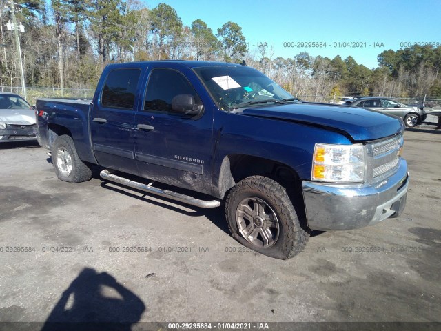 CHEVROLET SILVERADO 1500 2013 3gcpkse71dg284461