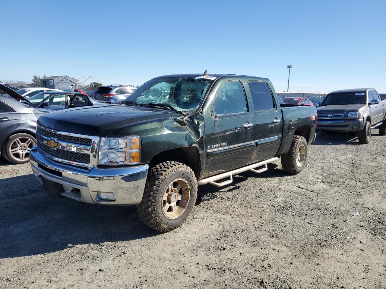 CHEVROLET SILVERADO 2013 3gcpkse72dg219408