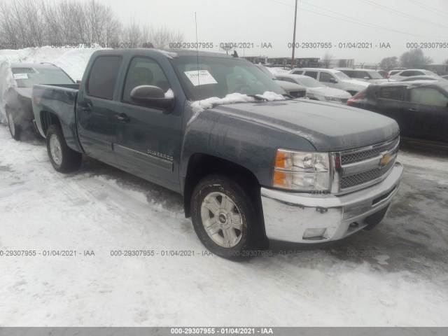 CHEVROLET SILVERADO 1500 2013 3gcpkse72dg357045