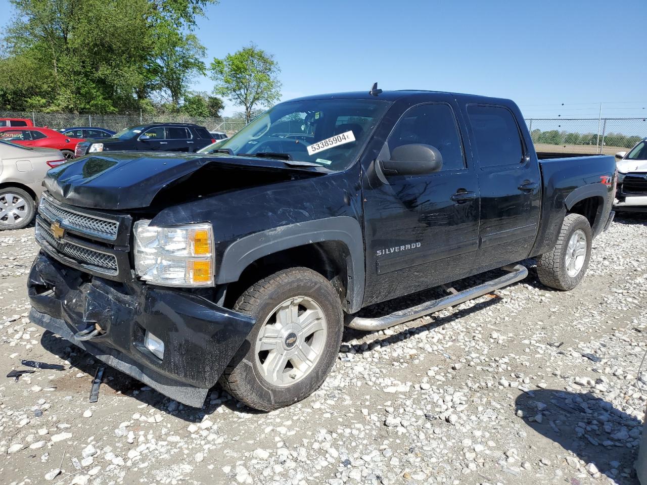 CHEVROLET SILVERADO 2012 3gcpkse73cg231260