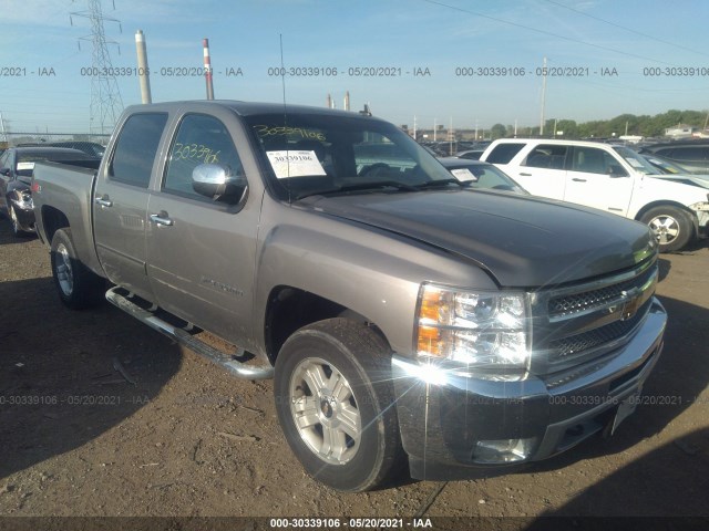 CHEVROLET SILVERADO 1500 2013 3gcpkse73dg265717