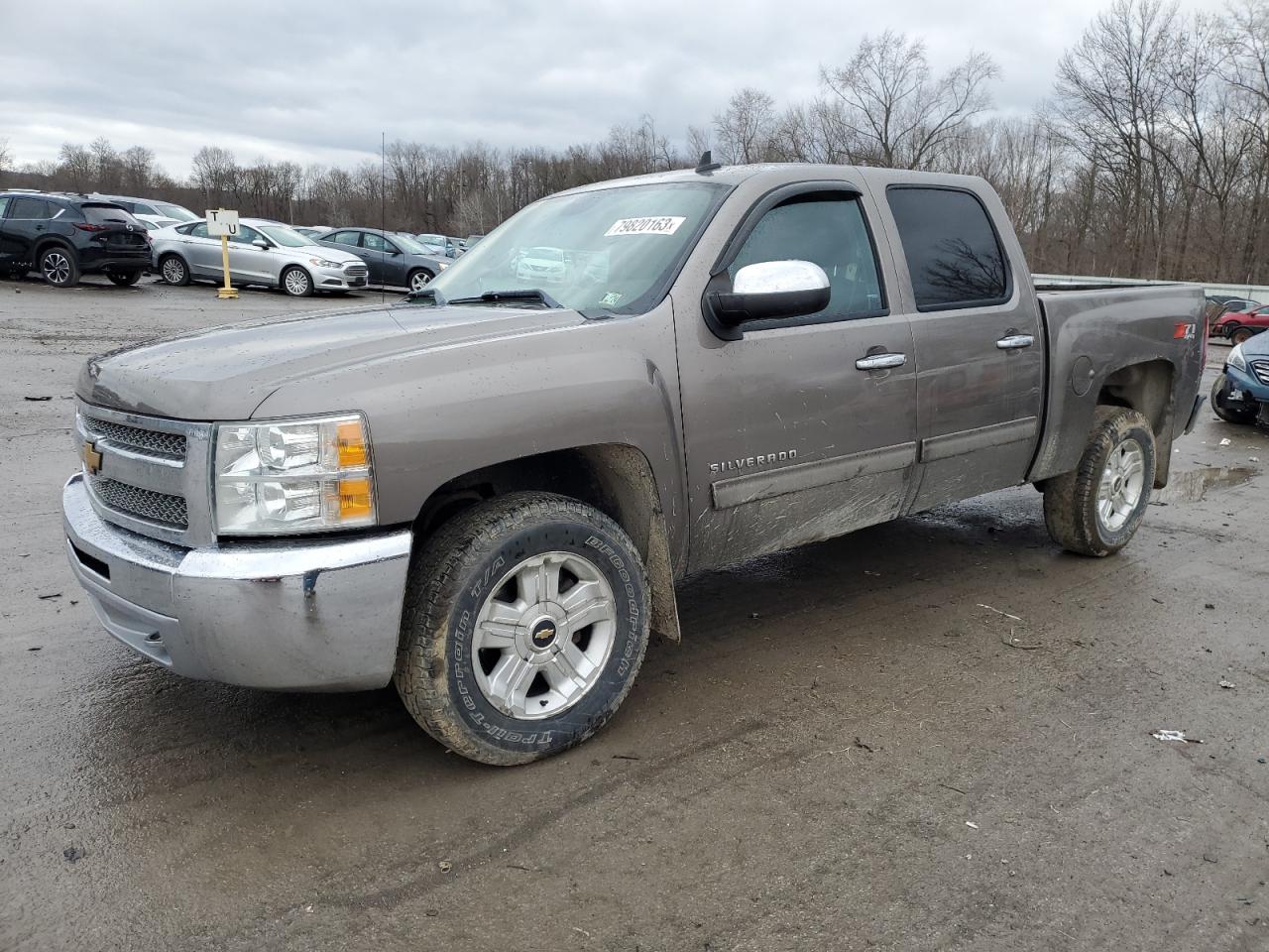 CHEVROLET SILVERADO 2012 3gcpkse74cg256488