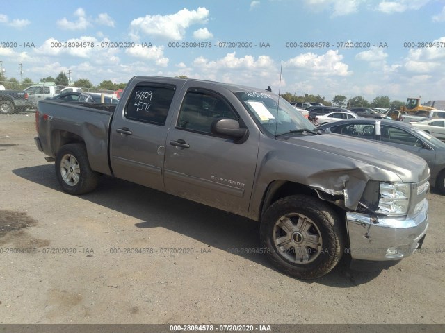 CHEVROLET SILVERADO 1500 2013 3gcpkse75dg284012