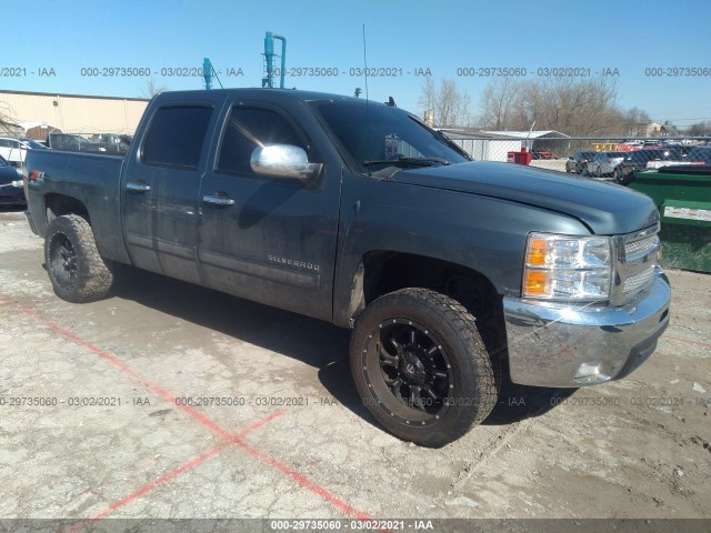 CHEVROLET SILVERADO 1500 2013 3gcpkse75dg296385