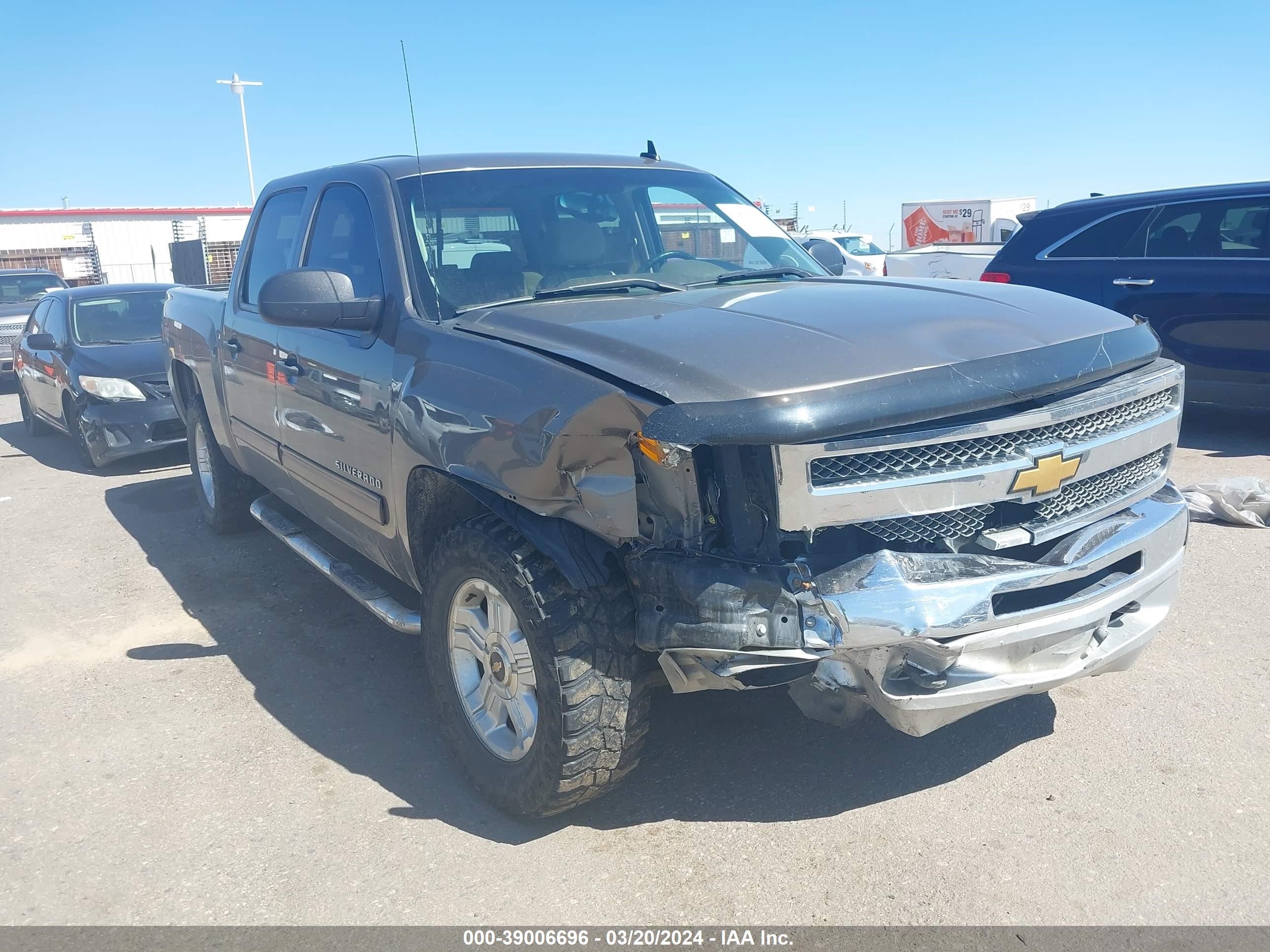 CHEVROLET SILVERADO 2013 3gcpkse76dg263105