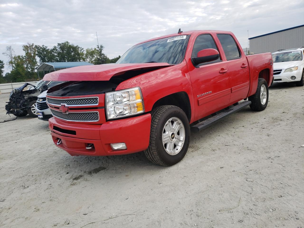 CHEVROLET SILVERADO 2013 3gcpkse76dg323075