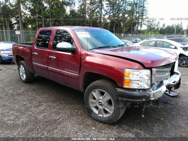 CHEVROLET SILVERADO 1500 2013 3gcpkse76dg327157