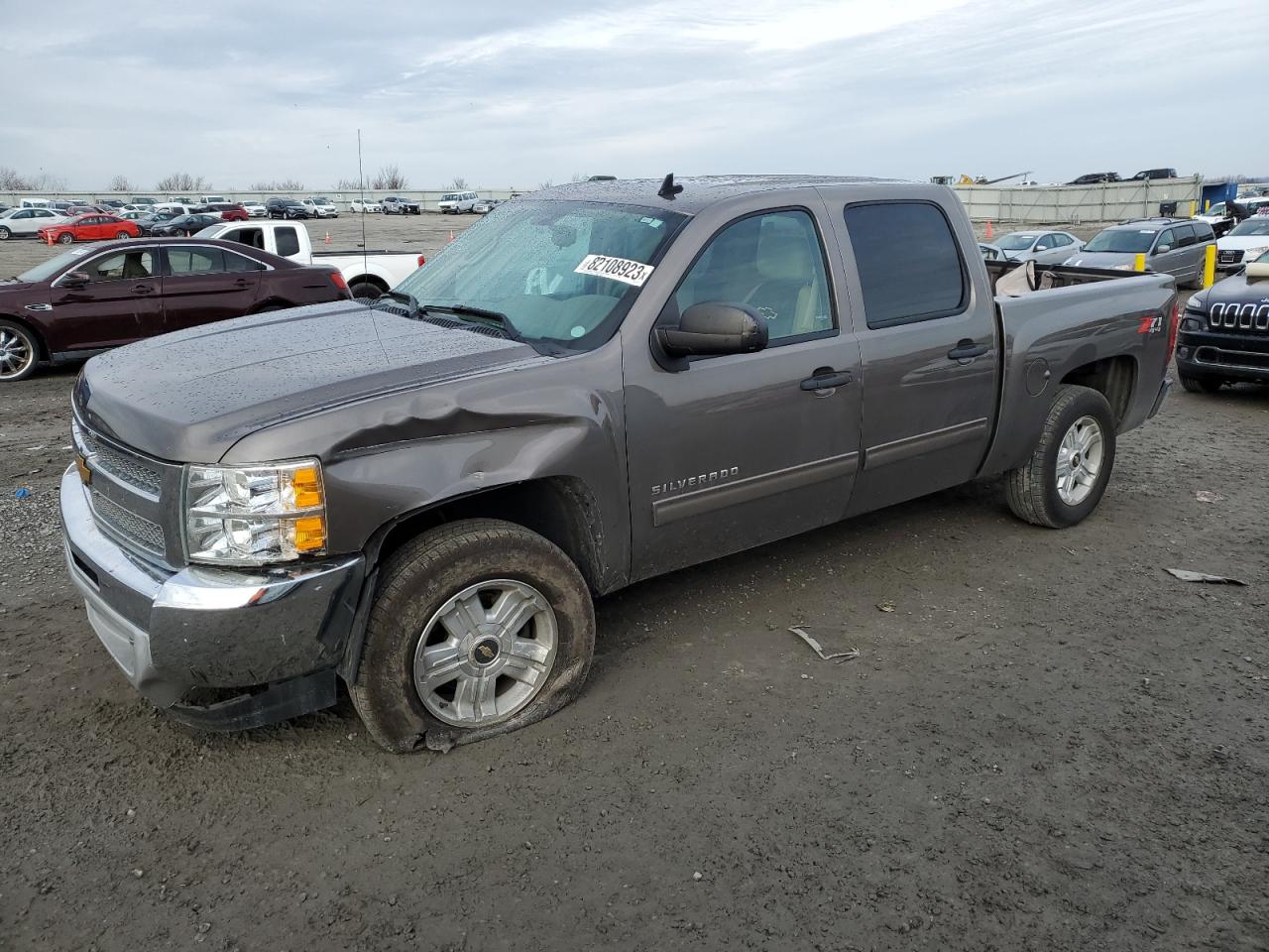 CHEVROLET SILVERADO 2013 3gcpkse77dg123743