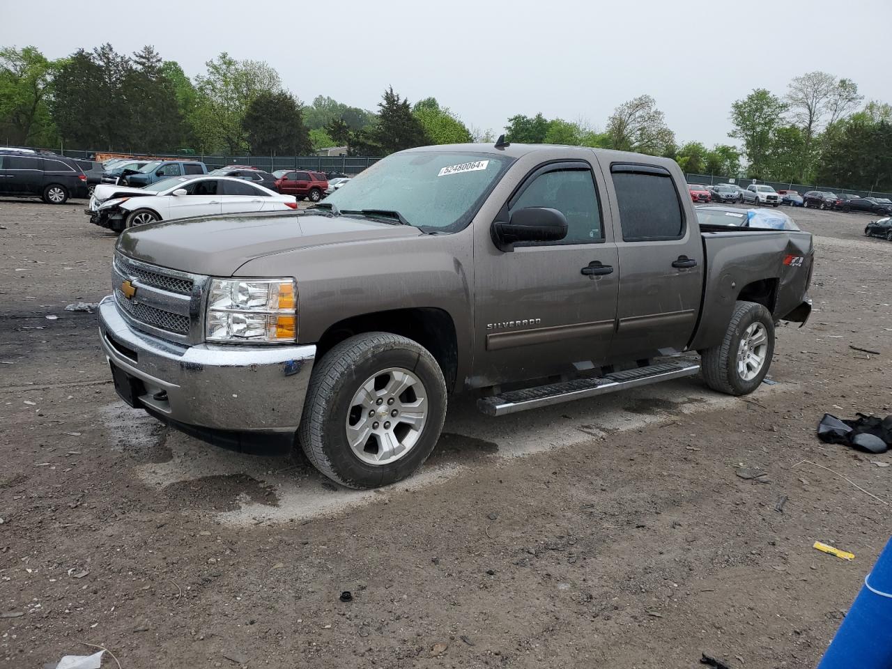 CHEVROLET SILVERADO 2013 3gcpkse77dg136217