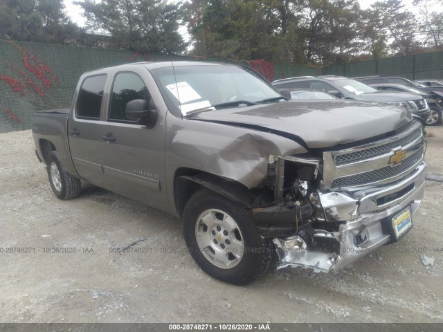 CHEVROLET SILVERADO 1500 2013 3gcpkse77dg243090