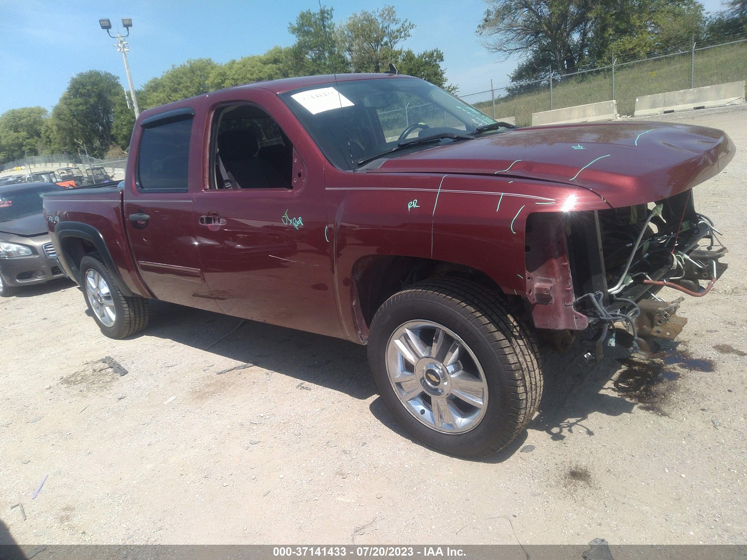 CHEVROLET SILVERADO 2013 3gcpkse78dg349256