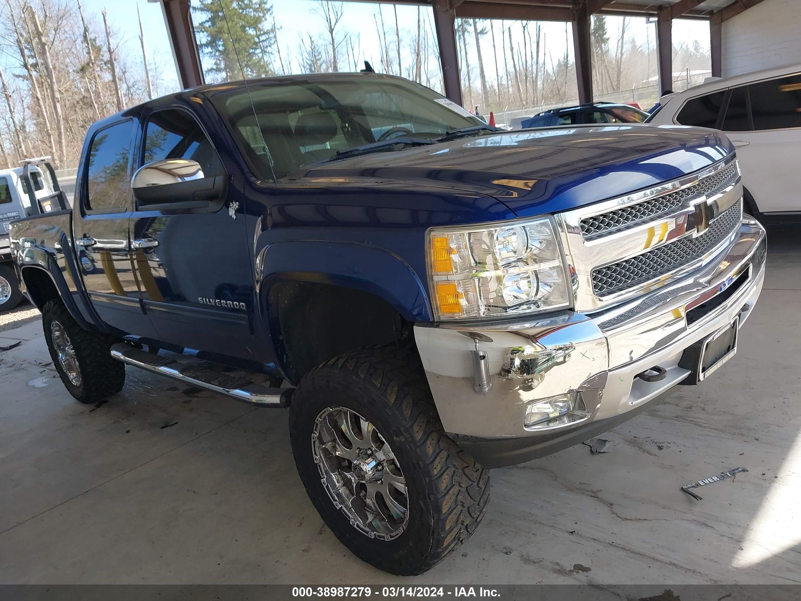 CHEVROLET SILVERADO 2012 3gcpkse79cg301487