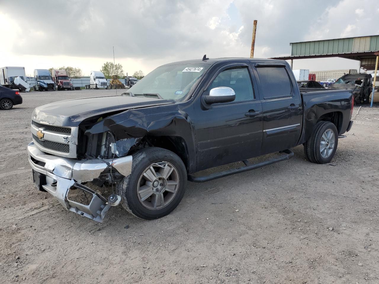 CHEVROLET SILVERADO 2012 3gcpkse7xcg120561