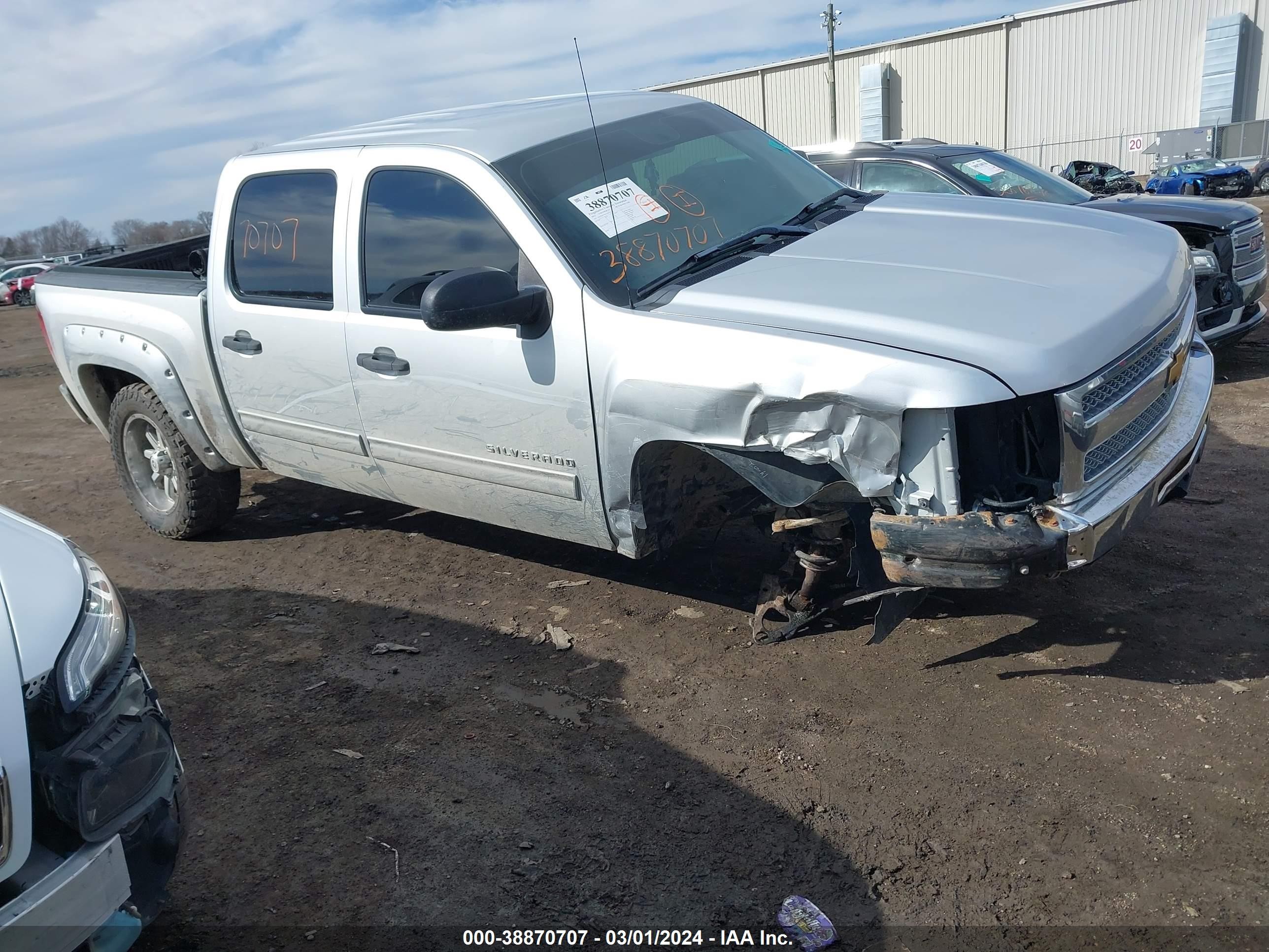 CHEVROLET SILVERADO 2012 3gcpkse7xcg265776