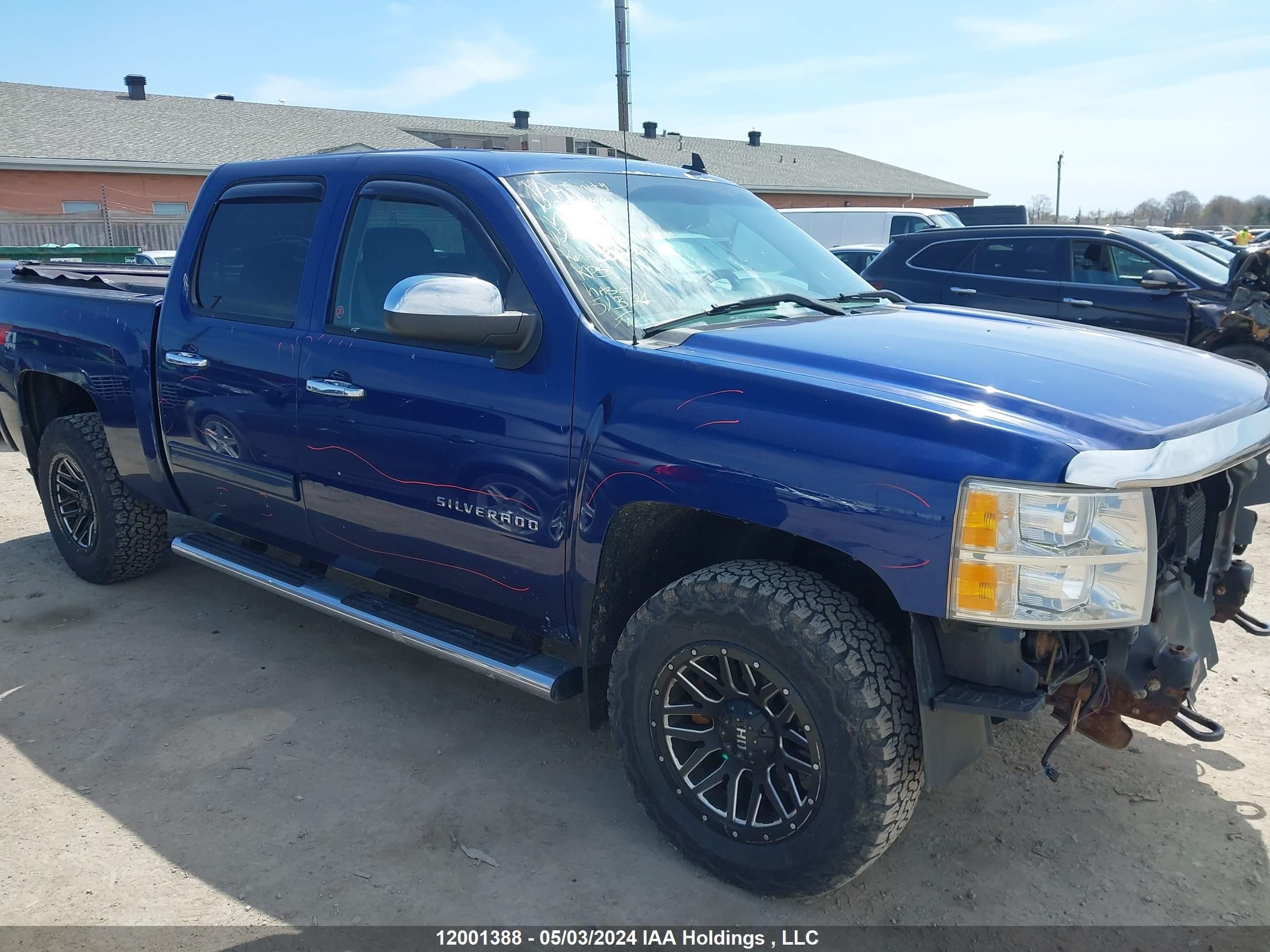 CHEVROLET SILVERADO 2012 3gcpkse7xcg291973