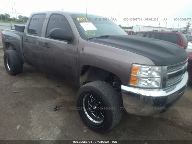 CHEVROLET SILVERADO 1500 2013 3gcpkse7xdg152881