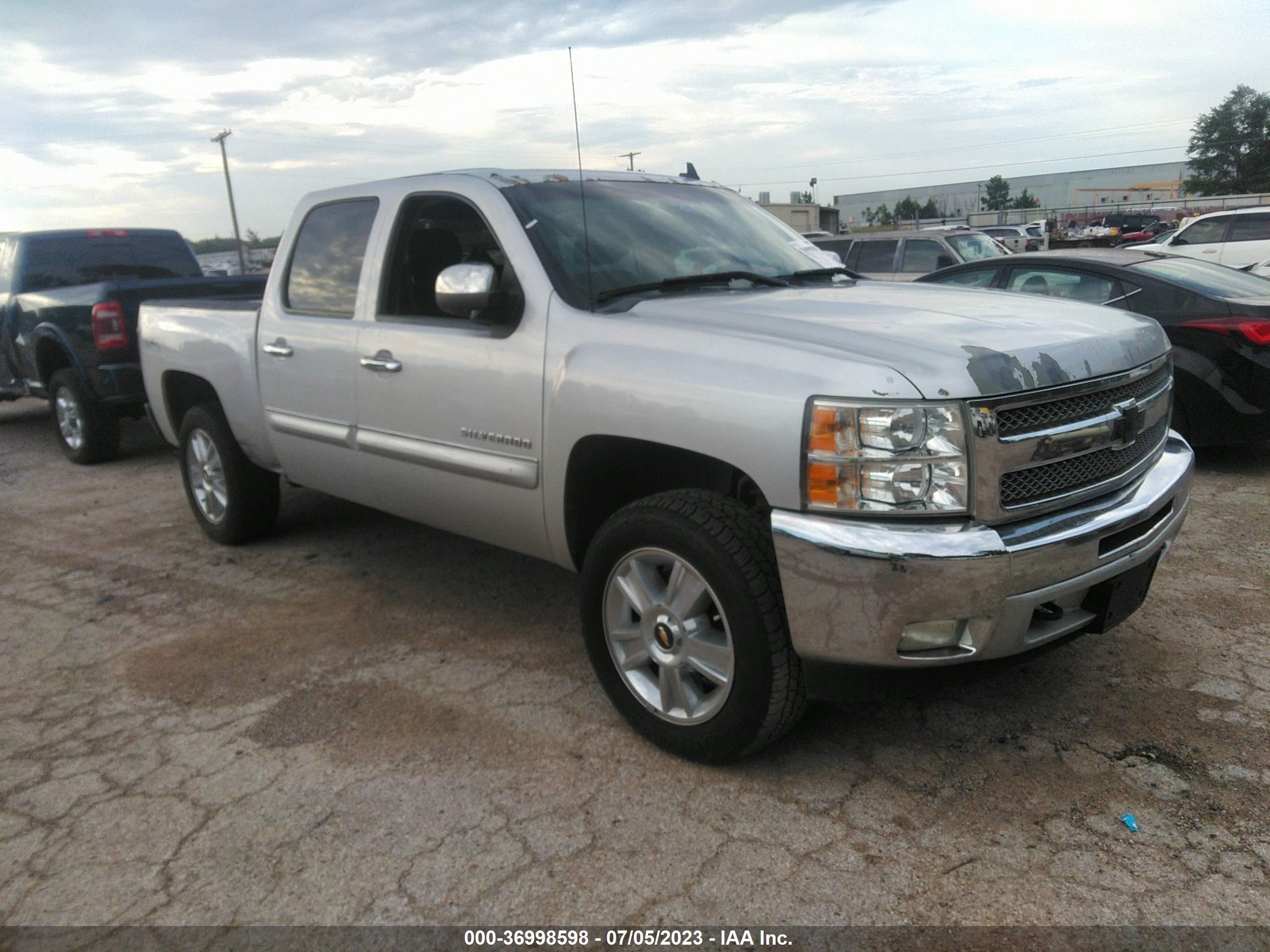 CHEVROLET SILVERADO 2013 3gcpkse7xdg183063