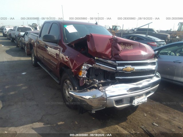 CHEVROLET SILVERADO 1500 2013 3gcpkse7xdg186531