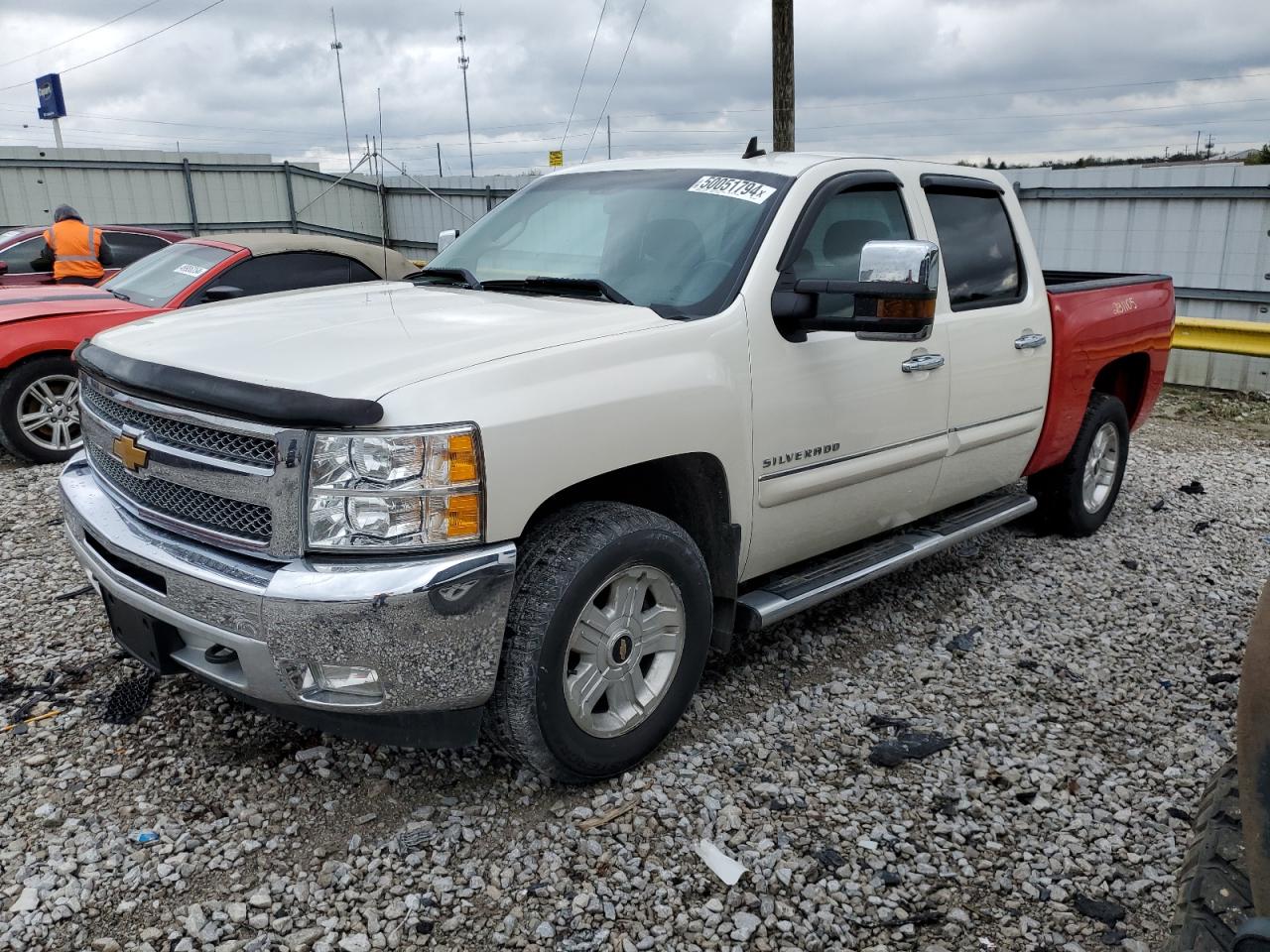 CHEVROLET SILVERADO 2013 3gcpkse7xdg266704