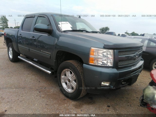 CHEVROLET SILVERADO 1500 2011 3gcpkte33bg354901