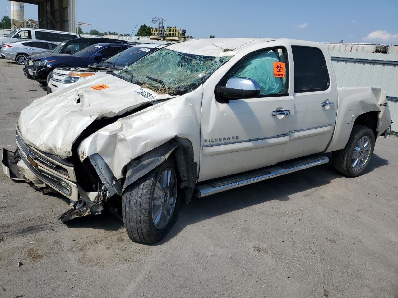 CHEVROLET SILVERADO 2012 3gcpkte71cg109552