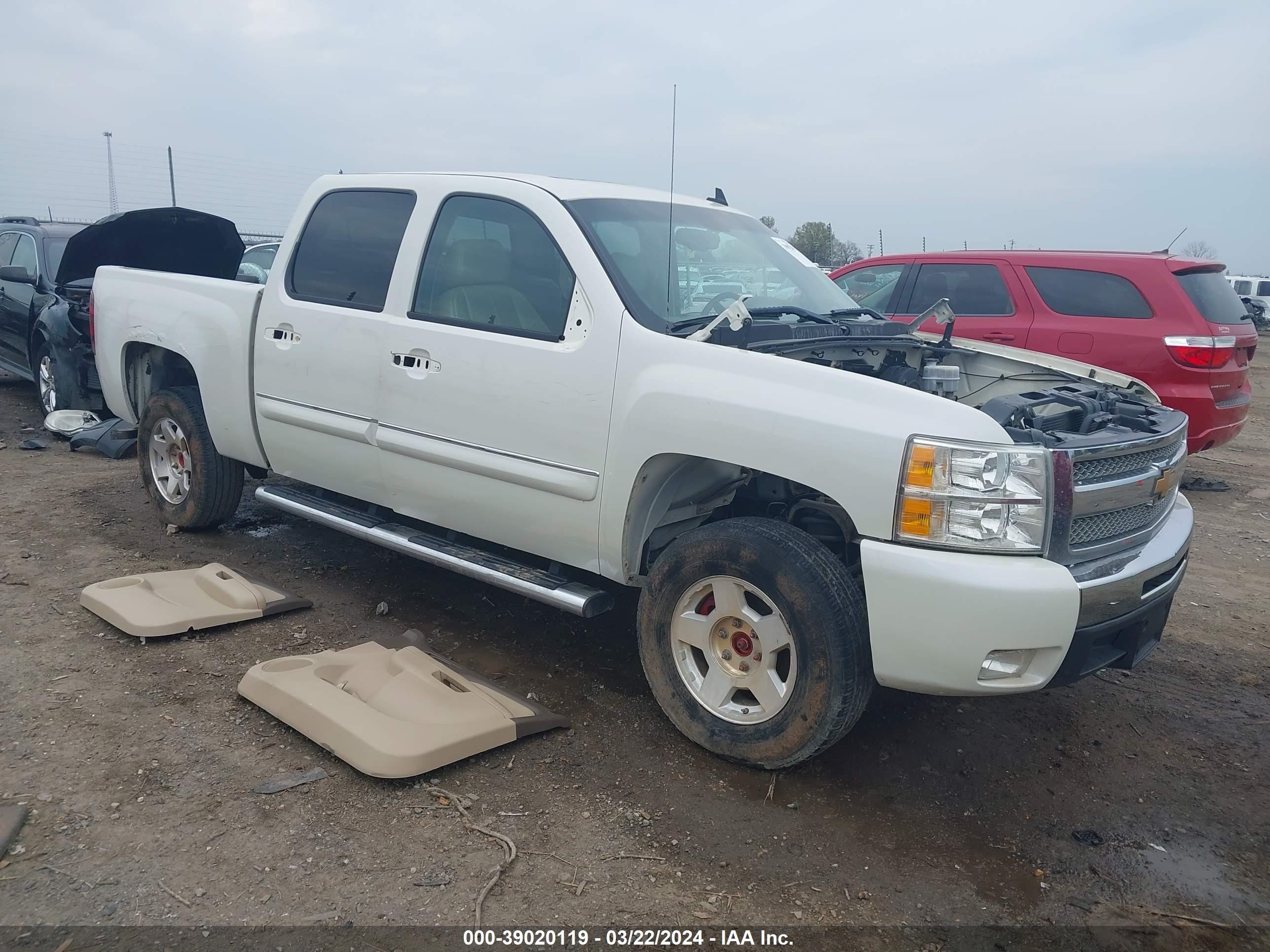 CHEVROLET SILVERADO 2013 3gcpkte73dg344441