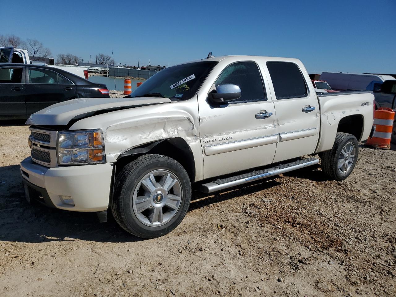 CHEVROLET SILVERADO 2012 3gcpkte74cg302276