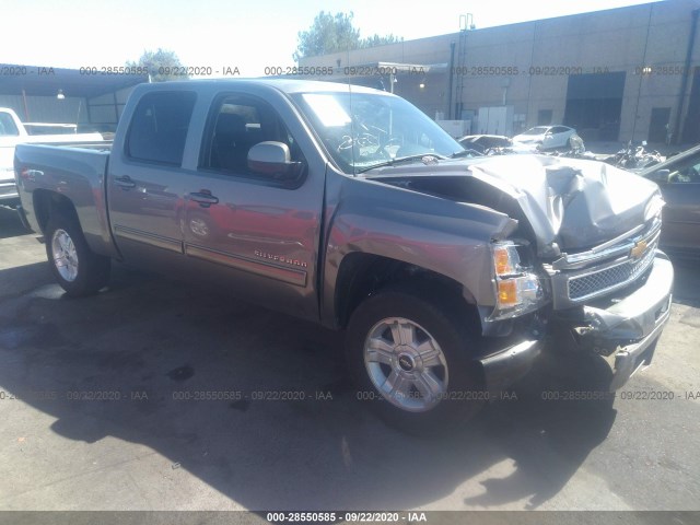 CHEVROLET SILVERADO 1500 2013 3gcpkte75dg289975