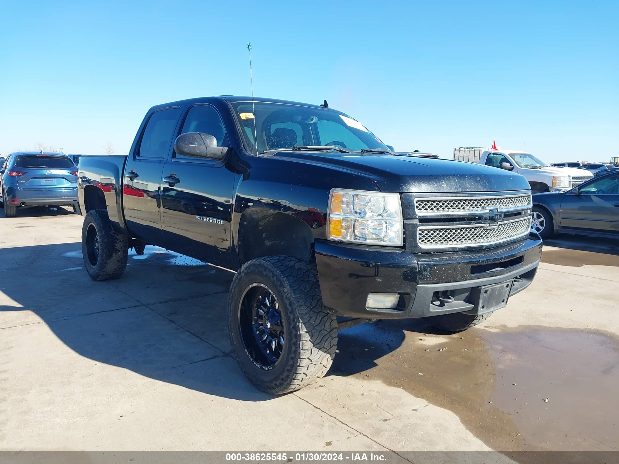 CHEVROLET SILVERADO 2013 3gcpkte78dg366497