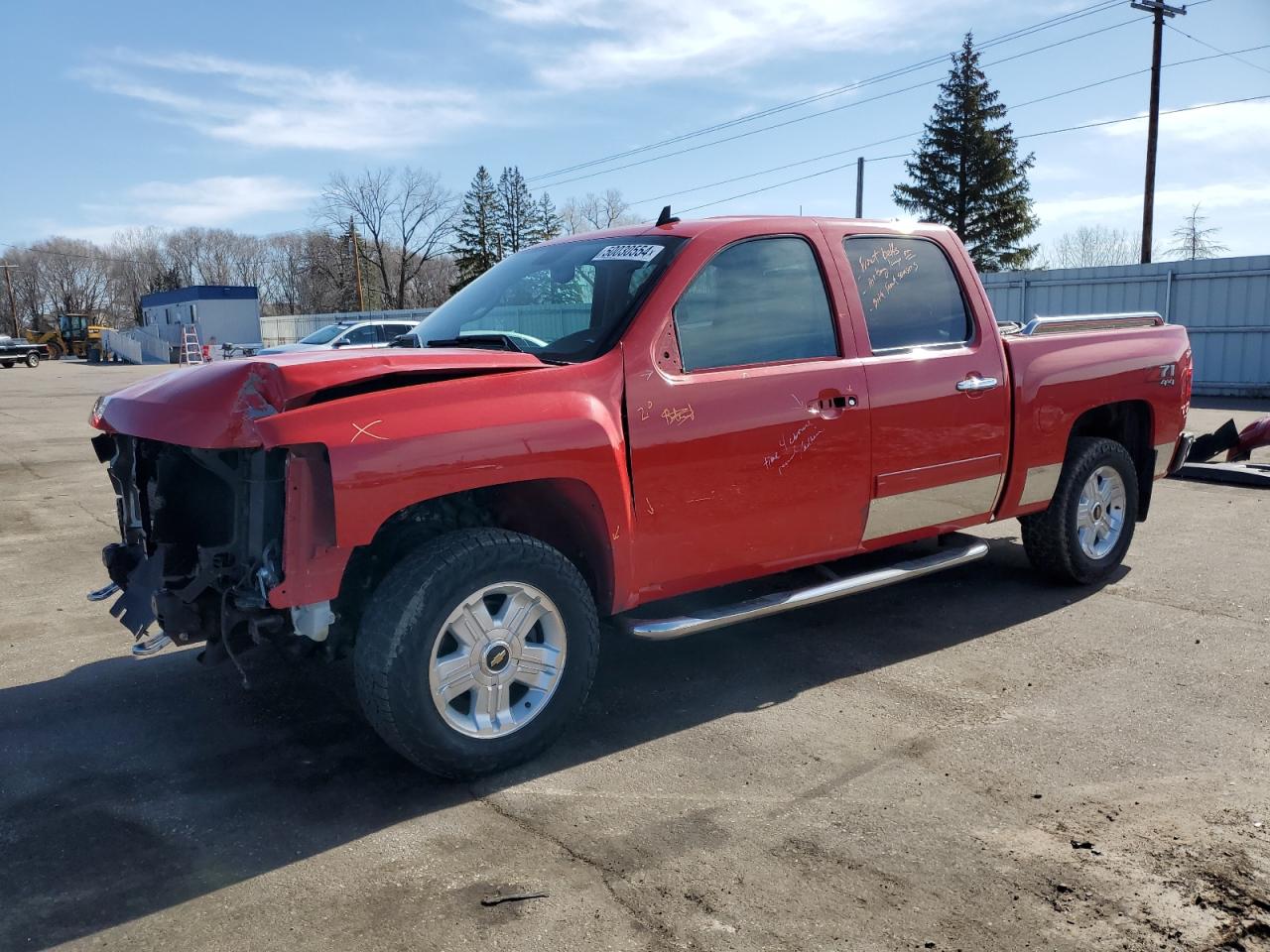 CHEVROLET SILVERADO 2012 3gcpkte79cg307103