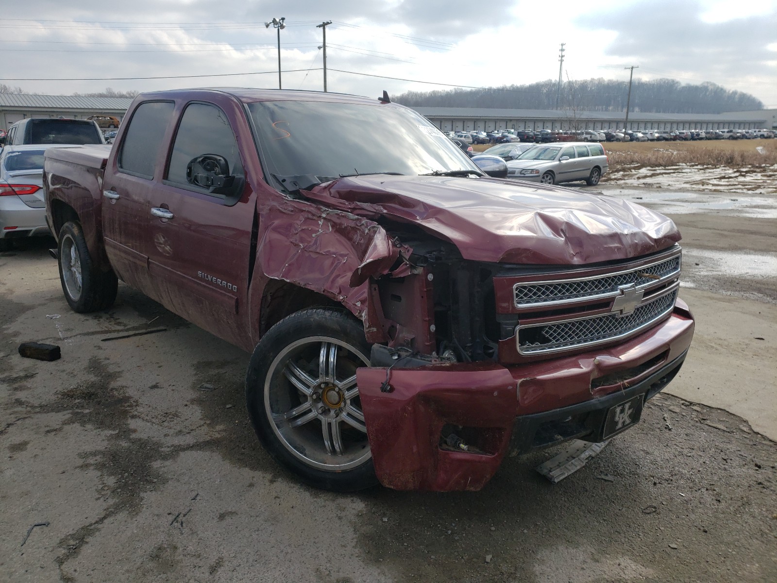 CHEVROLET SILVERADO 2013 3gcpkte79dg139562